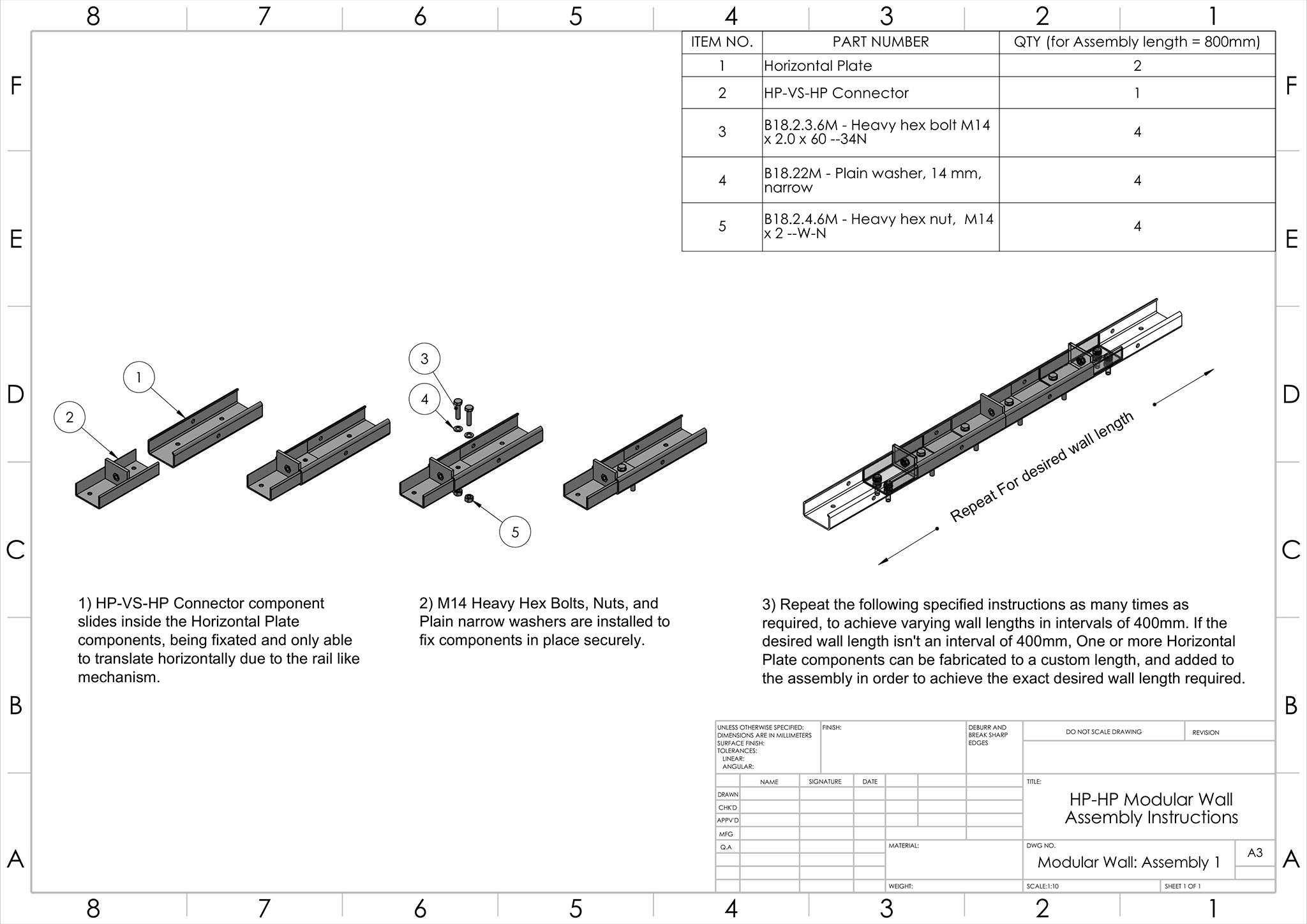 Sustainable Modular Walling