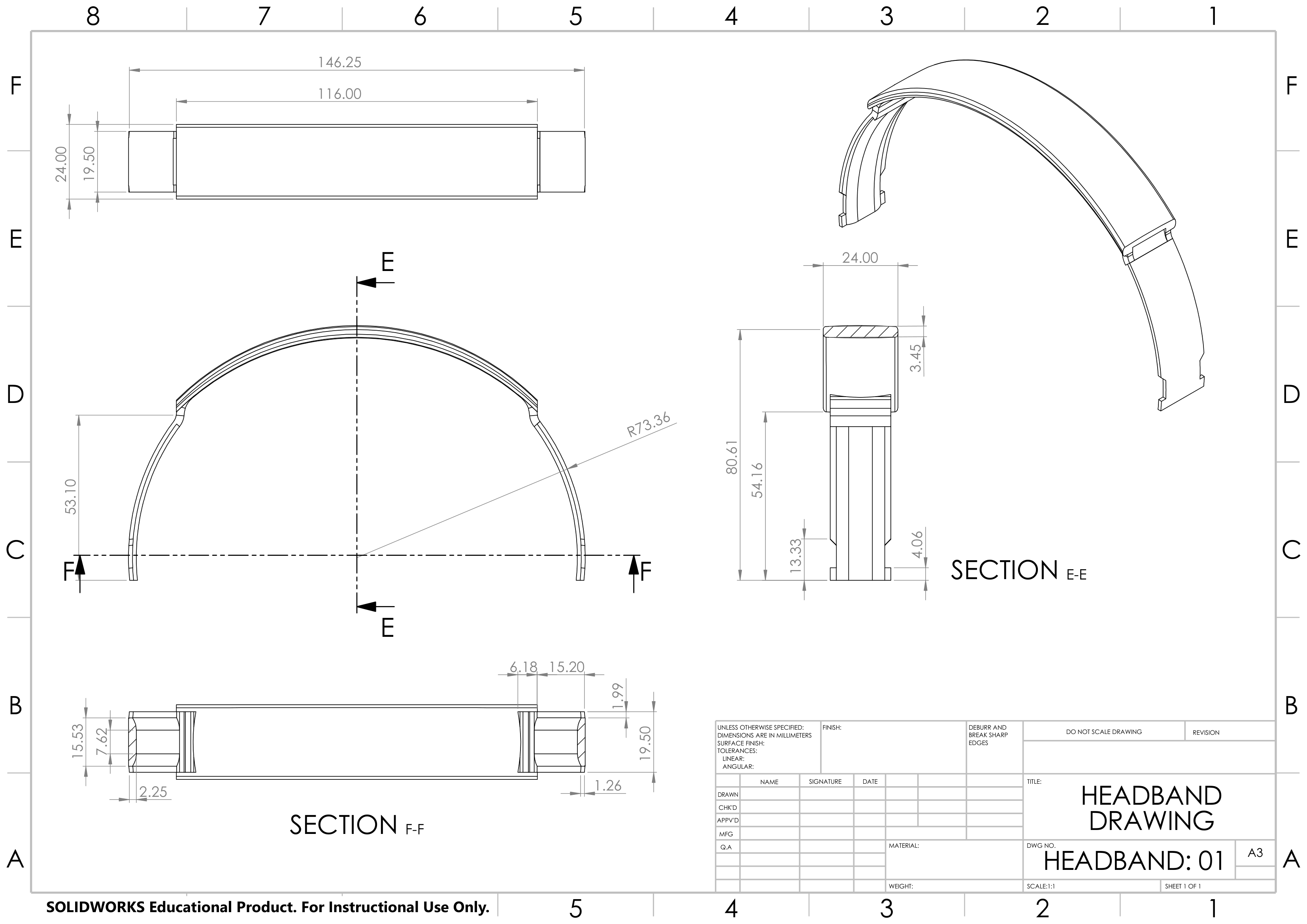 CAD Replication of Sony Headphones