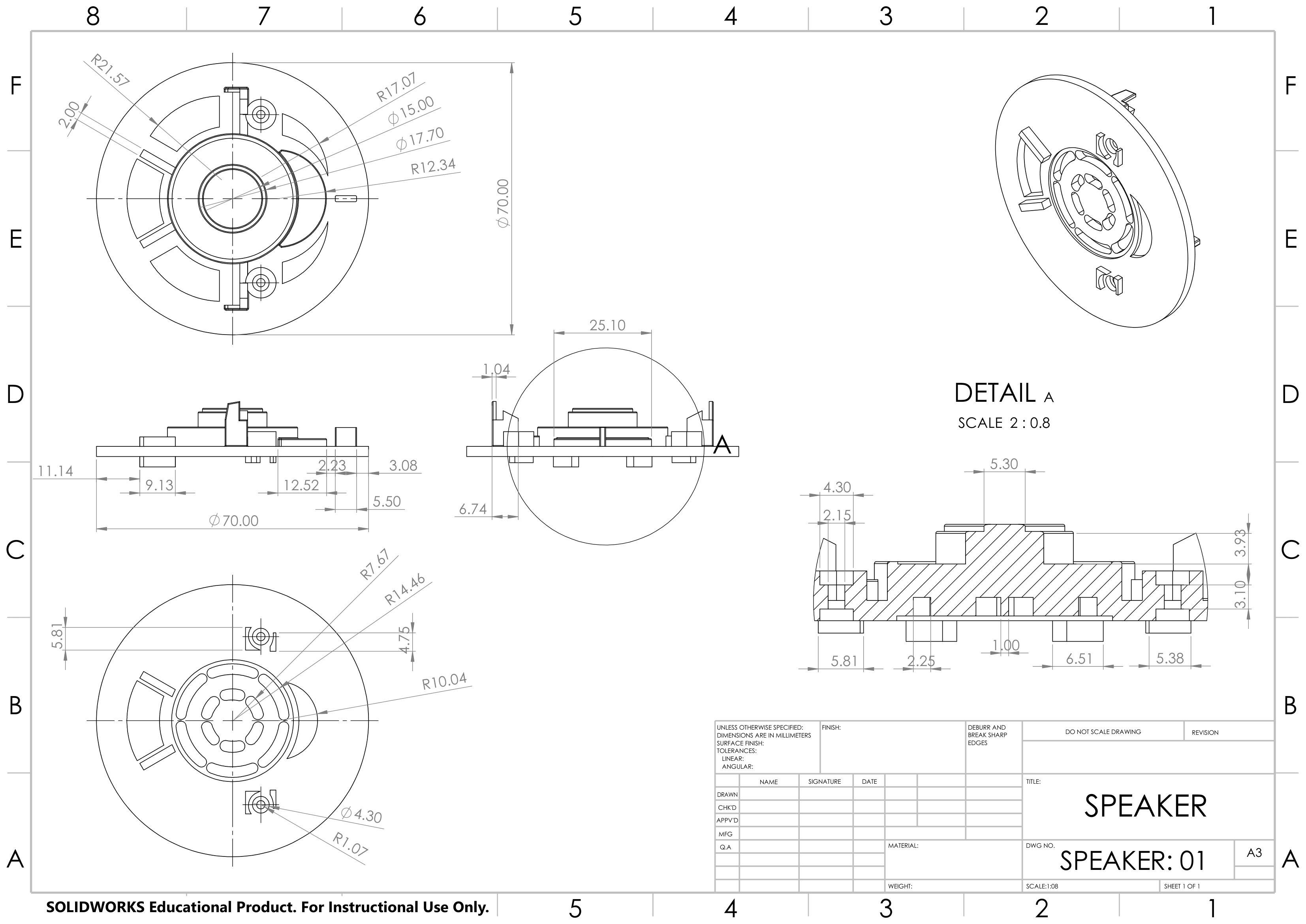 CAD Replication of Sony Headphones