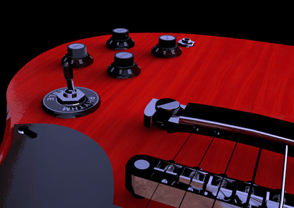 3D replication of a Gibson SG Guitar