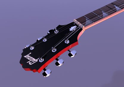 3D replication of a Gibson SG Guitar