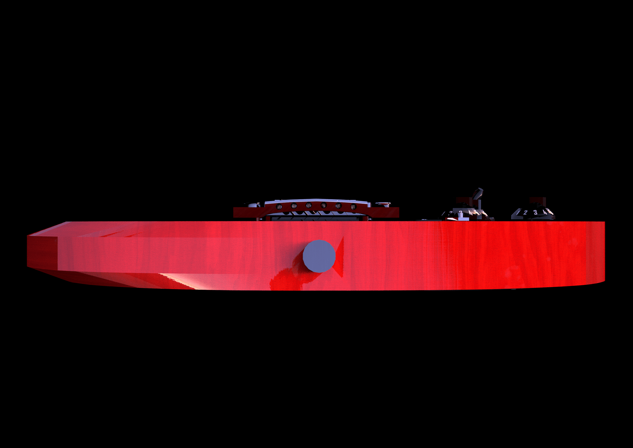 3D replication of a Gibson SG Guitar