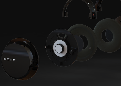 CAD Replication of Sony Headphones
