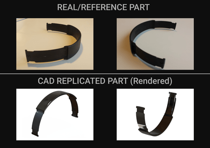 CAD Replication of Sony Headphones