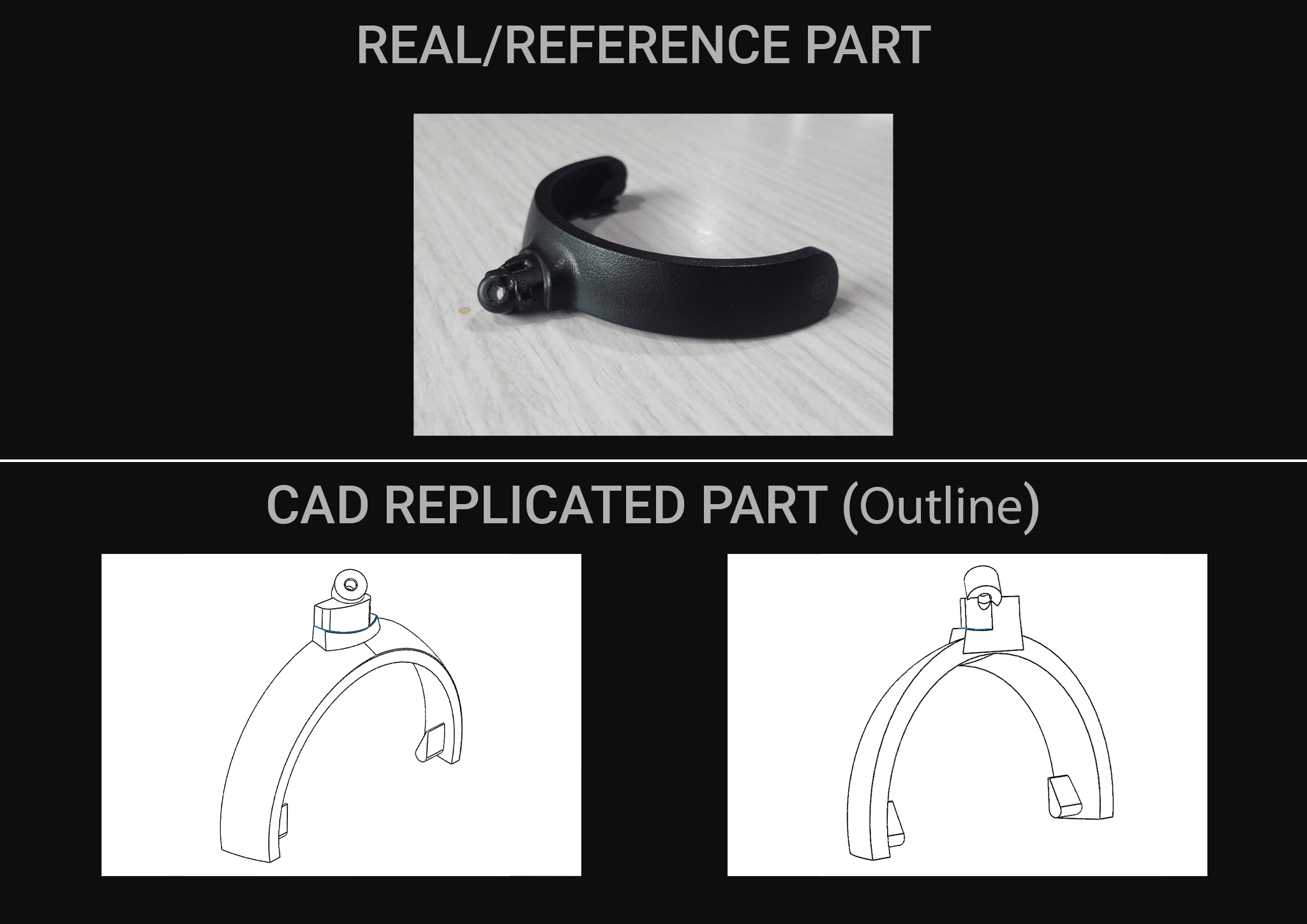 CAD Replication of Sony Headphones