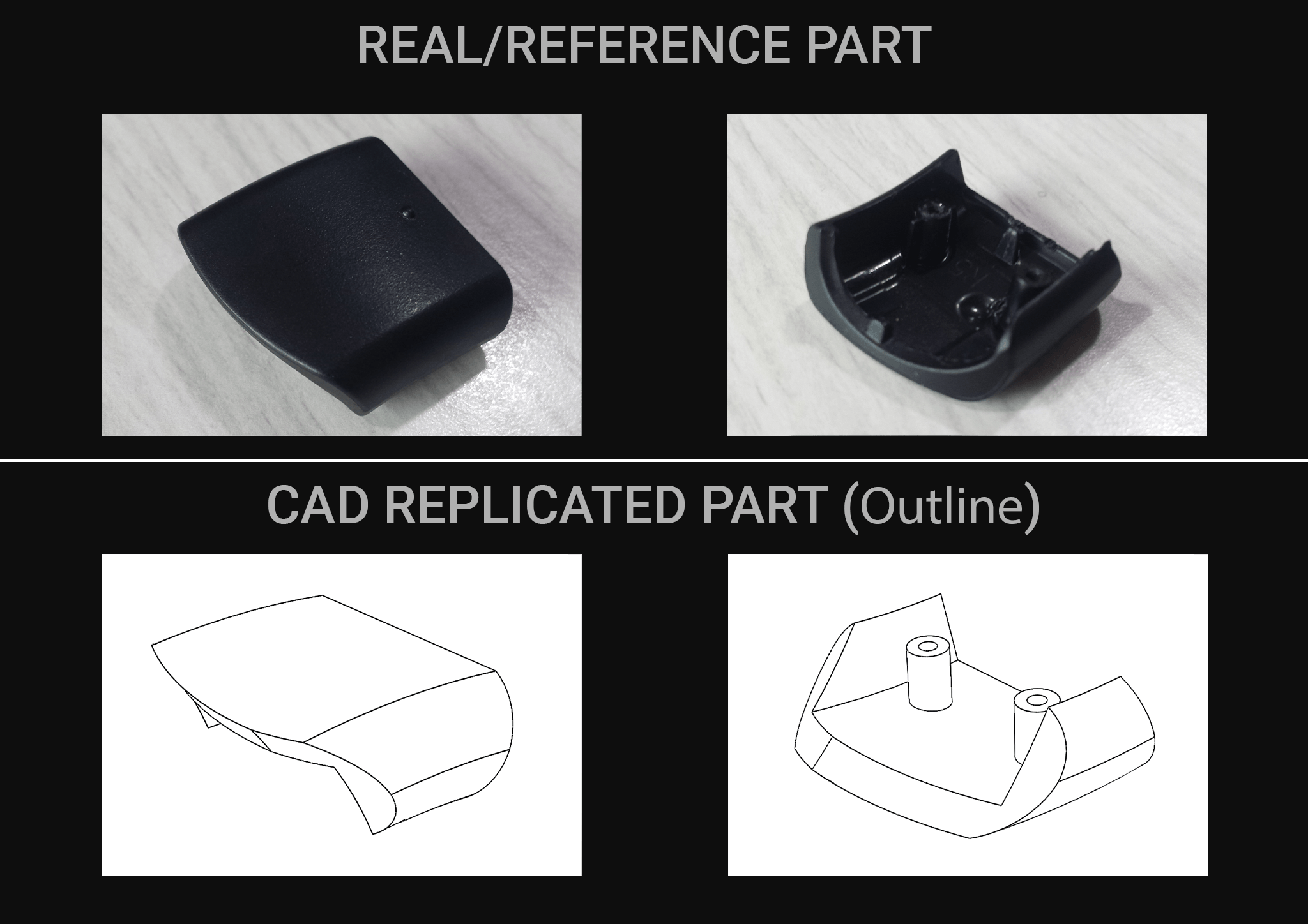 CAD Replication of Sony Headphones