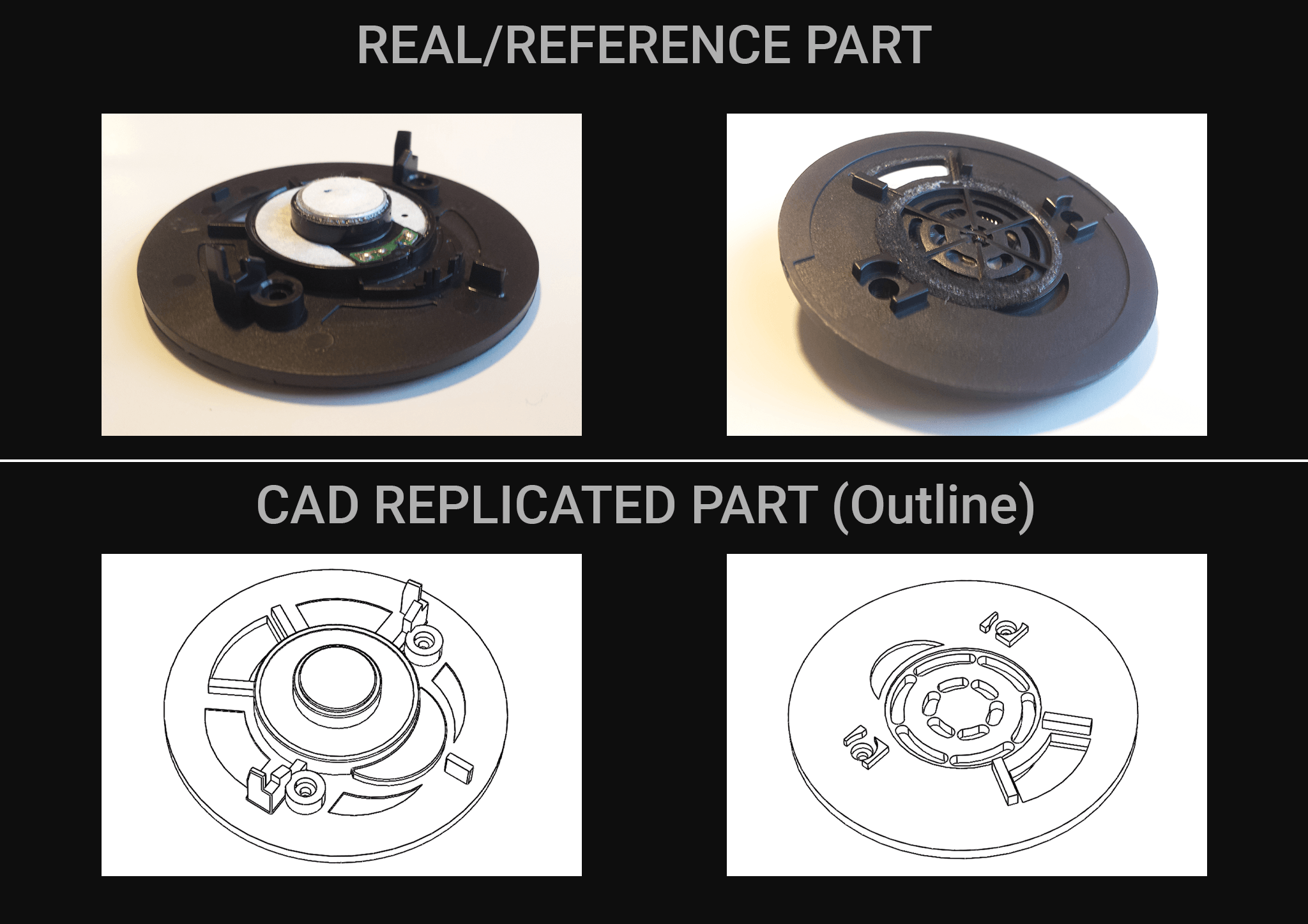 CAD Replication of Sony Headphones