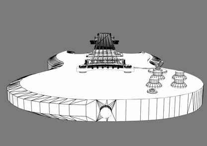 3D replication of a Gibson SG Guitar