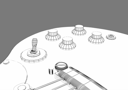 3D replication of a Gibson SG Guitar