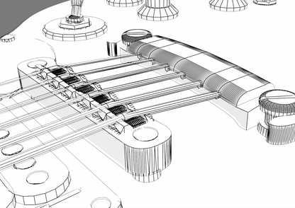3D replication of a Gibson SG Guitar