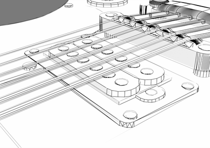 3D replication of a Gibson SG Guitar
